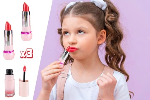 KUFEREK DO MAKIJAŻU ZESTAW KOSMETYCZNY TOREBKA