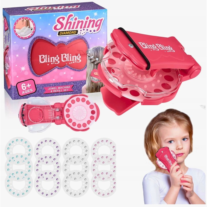 Zestaw Do Robienia Bizuterii Maszynka Do Tworzenia Biżuterii Ozdob Na Wlosy