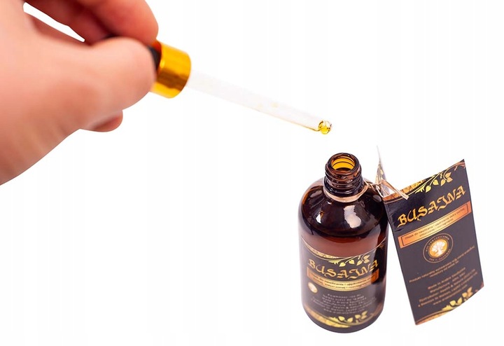 OLEJEK BUSAJNA - SKÓRA SUCHA ROZCIĄGNIĘTA 100ml + 2 PRÓBKI PERFUM