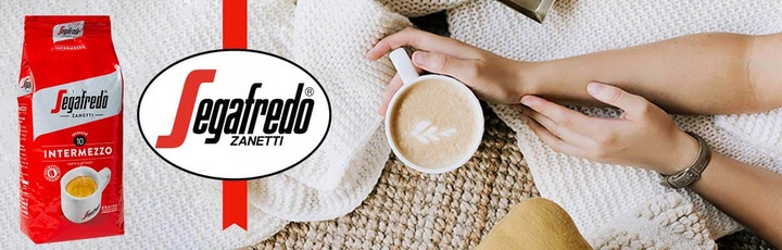 Kawa ziarnista SEGAFREDO INTERMEZZO 1 kg + GRATIS videobook