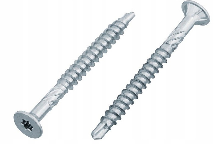 WKRĘT KONFIRMAT do płyty meblowej drewna 4x50 TORX 200 szt +GRATIS BIT