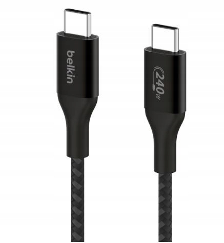 Belkin - Kabel Boost - USB-C do USB-C PD 3.1 240W, zgodny z iPhone 15, 1 m