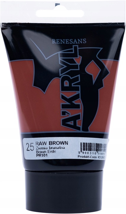 Renesans A'kryl zestaw farb akrylowych 12x100 ml.