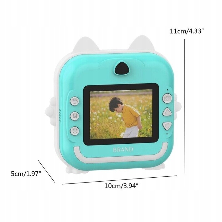 DRUKUŚ DRUKARKA APARAT NATYCHMIASTOWY FOTOGRAFICZNY MINI TERMICZNA RÓŻOWY