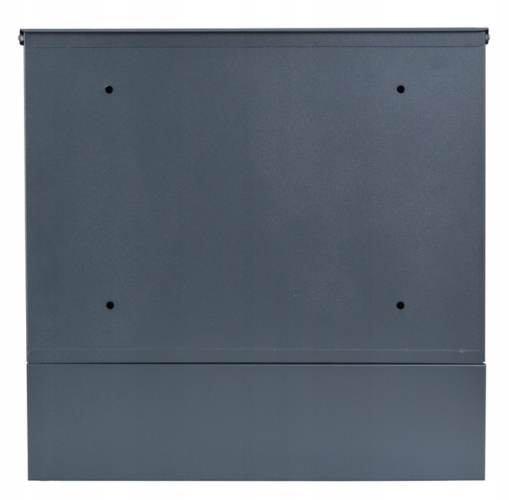 SKRZYNKA POCZTOWA NA LISTY POCZTĘ Z GAZETNIKIEM NUMEREM DOMU NAZWĄ