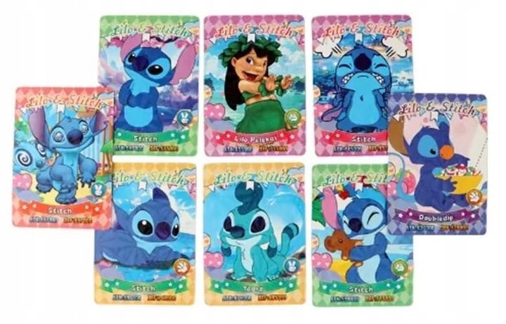 LILO & STITCH ALBUM KLASER NA KARTY SEGREGATOR NA 400 KART + 40 KART GRATIS