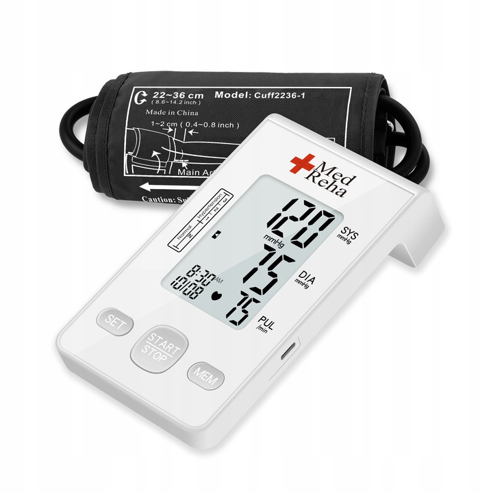 CIŚNIENIOMIERZ NARAMIENNY MEDYCZNY ELEKTRONICZNY WYSOKIE CIŚNIENIE PREZENT