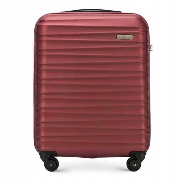 Nowoczesna Mała walizka WITTCHEN 56-3A-311 bordowa
