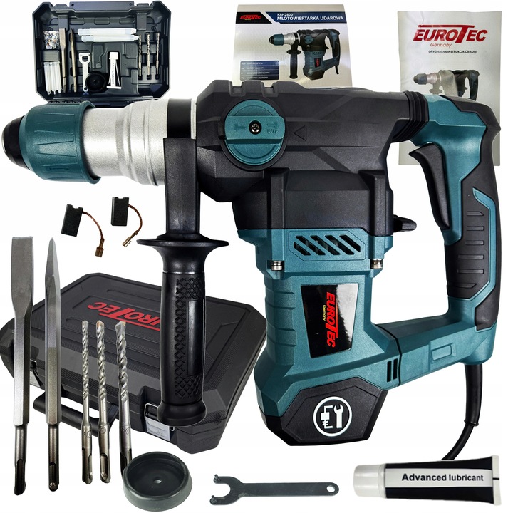 Młotowiertarka Eurotec SDS Plus 2800 W Młot udarowy