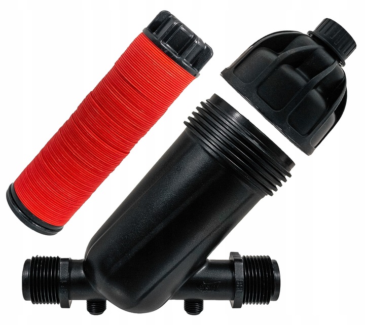 FILTR DYSKOWY ANTYPIASKOWY DO WODY POMPY HYDROFORU NAWADNIANIA 1" CAL GZ