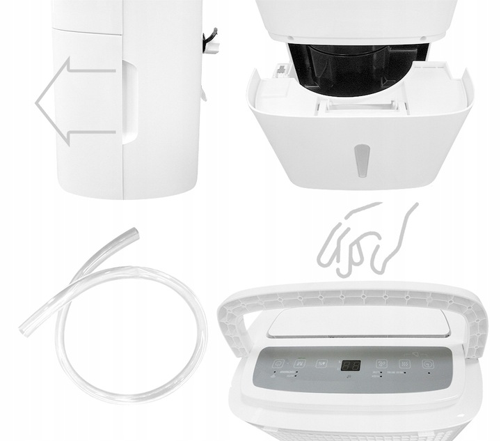 Osuszacz powietrza Pochłaniacz wilgoci 30L/24h WiFI TIMER 4l poj.