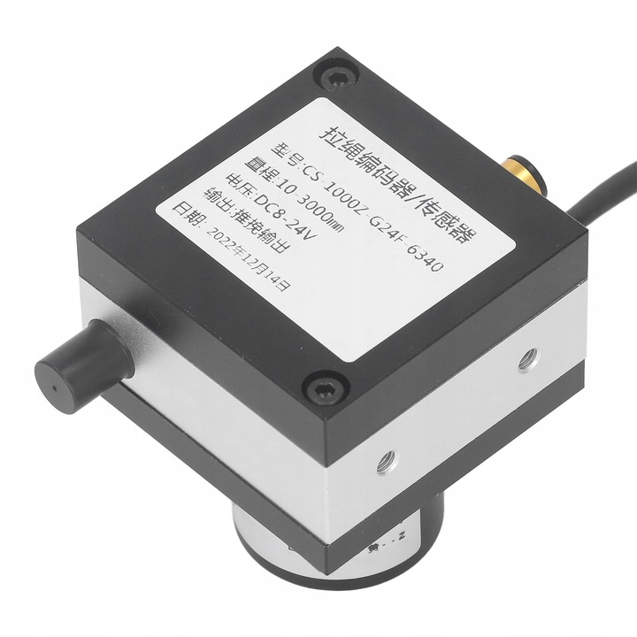 Śr. Enkoder linkowy 38 mm Zakres od 10 do 3000 mm