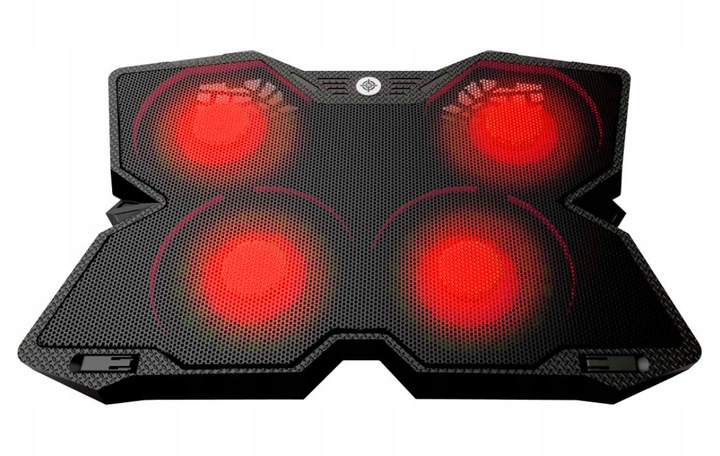 Podstawka chłodząca pod laptopa czarna GAMEPRO