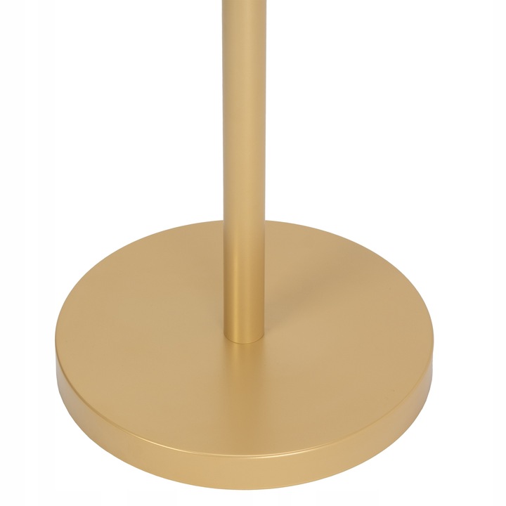 WIESZAK STOJĄCY STOJAK PODŁOGOWY NA UBRANIA KURTKI METALOWY ZŁOTY