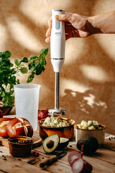 BLENDER RĘCZNY WIELOFUNKCYJNY MIKSER MALAKSER 800W ROZDRABNIACZ