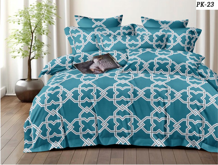 Pościel 160x200 Zestaw 3 Częsci Mikrofibra Komplet Poduszka 2x 70x80