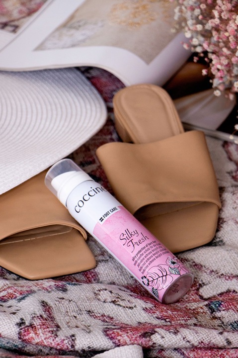 COCCINE JEDWAB W SPRAYU PRZECIW OBTARCIOM NÓG STÓP