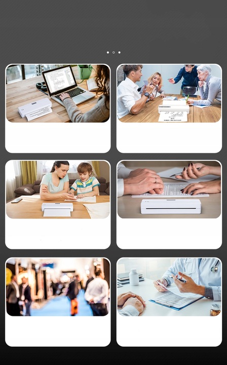 PRZENOŚNA TERMICZNA DRUKARKA A4 NETUM DO DOKUMENTÓW, ZDJĘĆ, ETYKIET, TATUAŻ