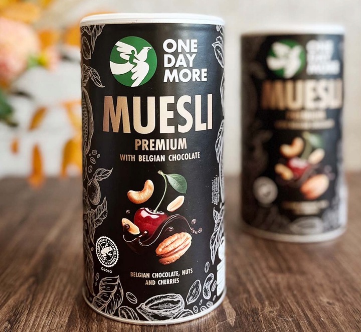 Musli Czekolada 500 g | bez cukru | 6 śniadań | One Day More