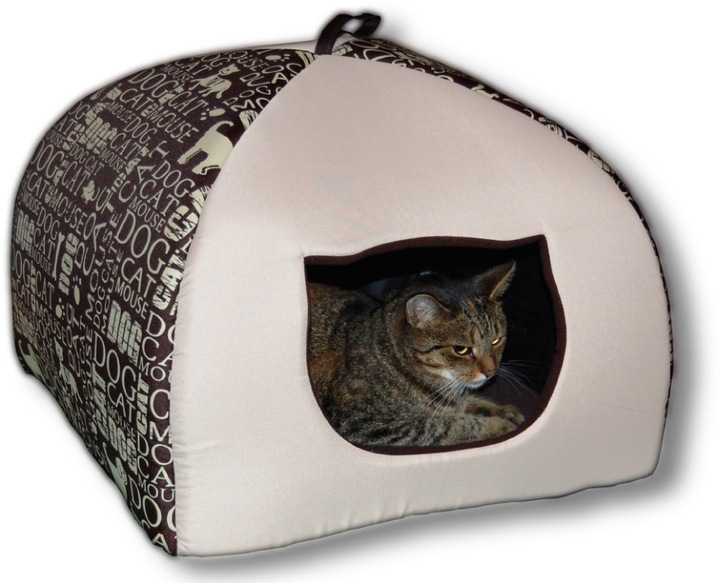 Budka dla kota, Duża Buda Igloo - roz. R3: 49x49cm