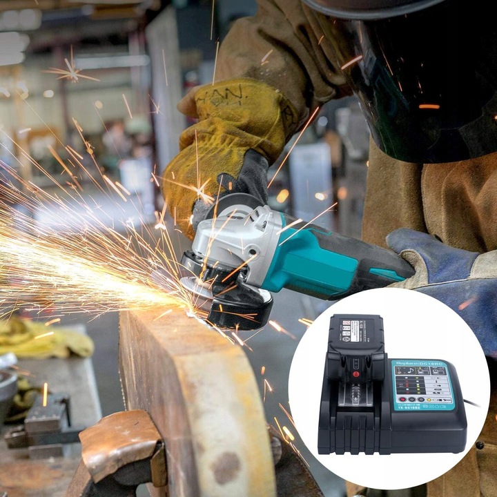 ŁADOWARKA DC18RC DO AKUMULATORA MAKITA BL1860, BL1850, BL1850B, BL1840