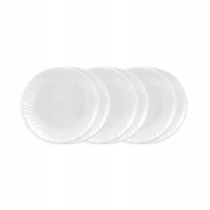 Zestaw 6 x talerzyk deserowy do serwowania przystawek przekąsek ciast 15cm