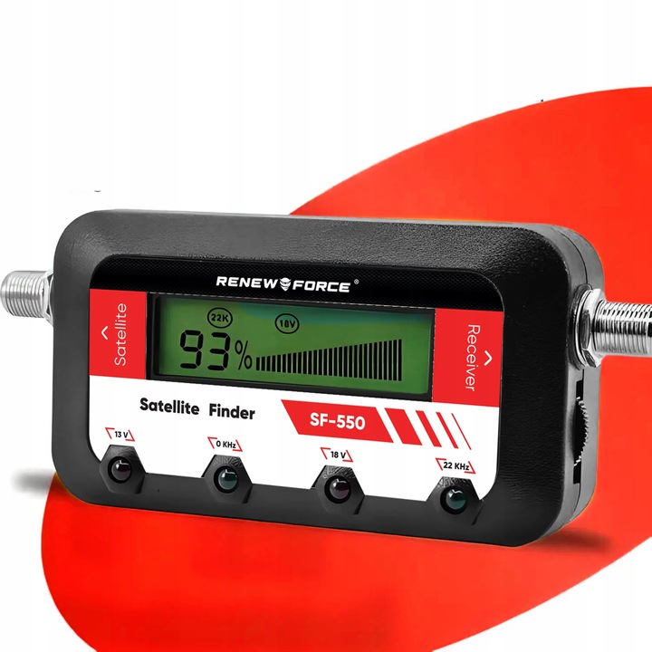 CYFROWY MIERNIK SYGNAŁU SATELITARNEGO ANTENY SAT-FINDER LCD LIBOX +