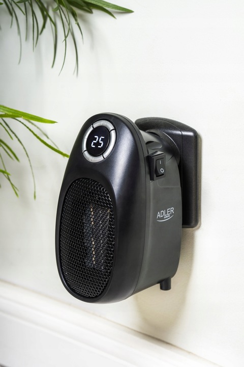 MINI GRZEJNIK ELEKTRYCZNY FARELKA TERMOWENTYLATOR OGRZEWACZ TIMER