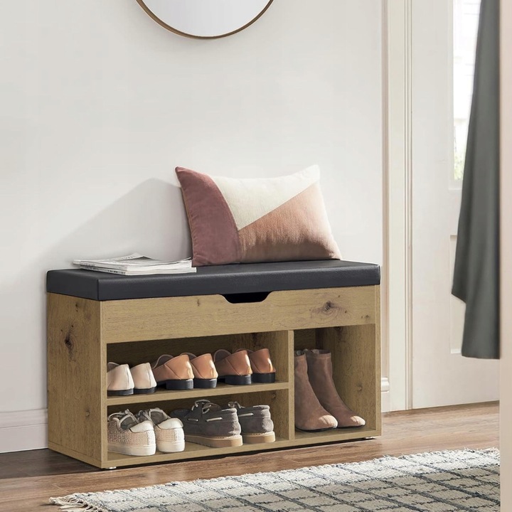 Szafka na buty obuwie artisan z szufladą siedziskiem pojemnikiem