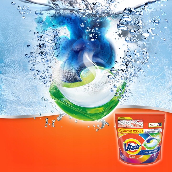 Vizir Kapsułki do Prania Color 50 szt.