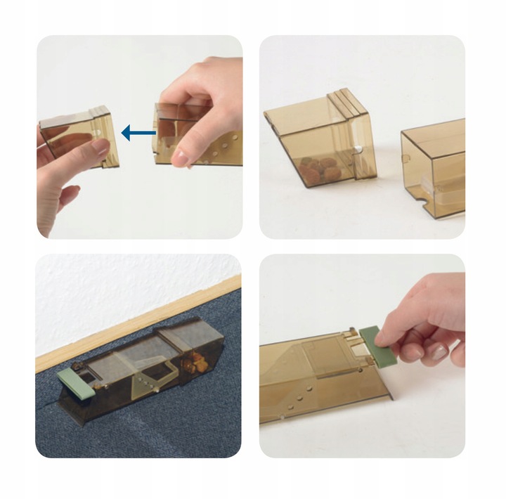 HUMANITARNY CHWYTACZ ŻYWOŁAPKA PUŁAPKA NA MYSZY GRYZONIE NO PEST (5