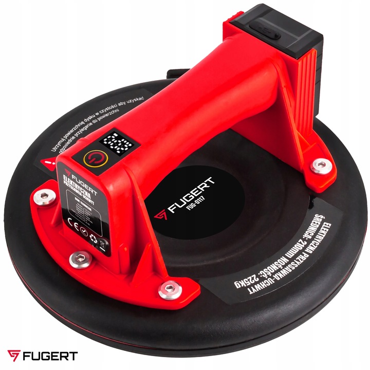 PRZYSSAWKA DO PŁYTEK ELEKTRYCZNA UCHWYT DO GLAZURY PŁYTEK SZYB 210MM