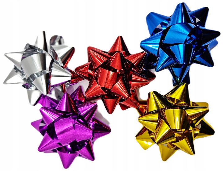 WSTĄŻKA SAMOPRZYLEPNA ROZETA KOKARDKA 30 SZT 7 CM