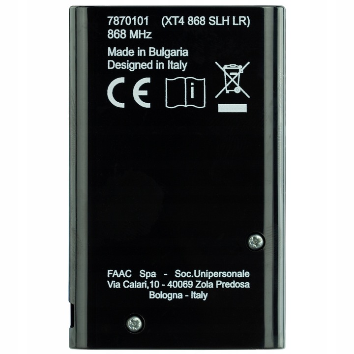 NOWY ORYGINALNY PILOT FAAC XT4 868 SLH LR 4-KANAŁOWY