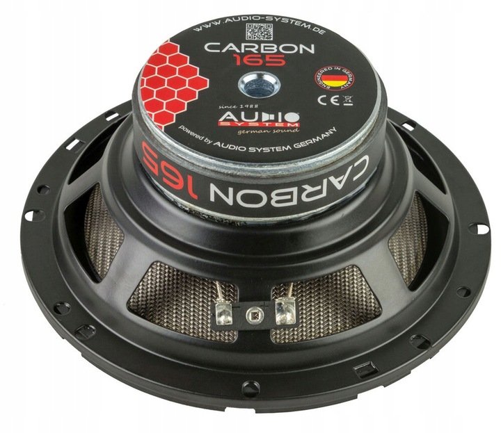 Audio System Carbon 165 System Głośniki samochodowe 16,5cm 165mm