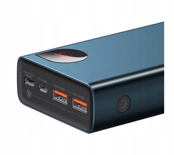 Powerbank Baseus Adaman 20000 LED 65W PD QC 3.0 2x USB-A / USB-C / microUSB