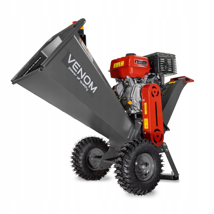 POTĘŻNY ROZDRABNIACZ SPALINOWY DO GAŁĘZI 120MM MOCNY SILNIK 420CC