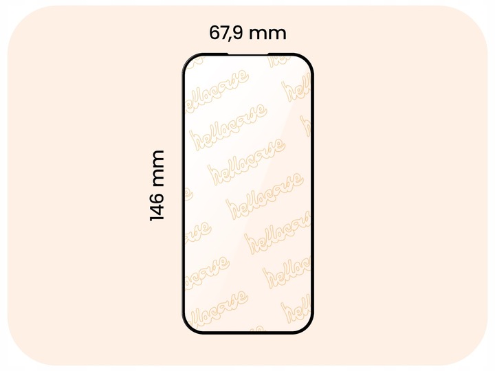 3-PAK Szkło Hartowane do Apple iPhone 16 Pro (na cały ekran, 9H, 5D)