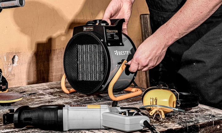 Nagrzewnica Elektryczna 3,5KW Termowentylator Dmuchawa Grzejnik