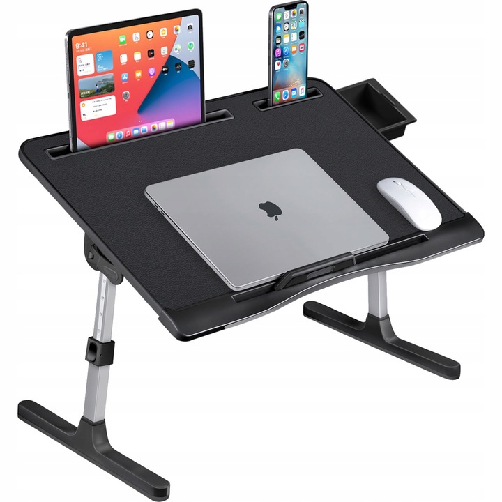 PODSTAWKA POD LAPTOPA STOLIK REGULOWANY SKŁADANY MOZOS GAME-SL2