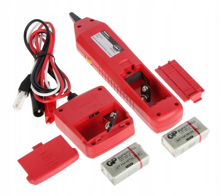 MIERNIK SZUKACZ PAR PRZEWODÓW KABLI ŻYŁ UNI-T UT682D TESTER SIECI