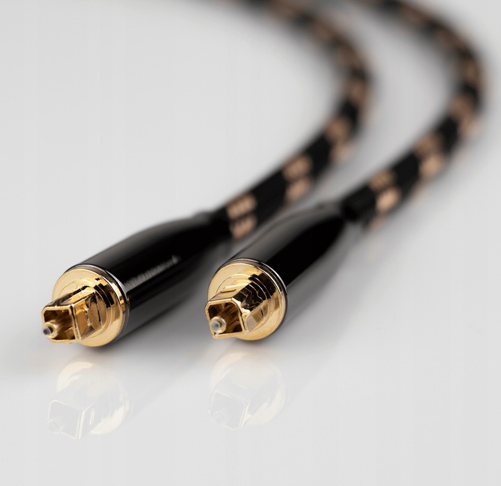 KABEL OPTYCZNY AUDIO TOSLINK PRO HQ SPDIF DIGITAL PRZEWÓD ŚWIATŁOWÓD