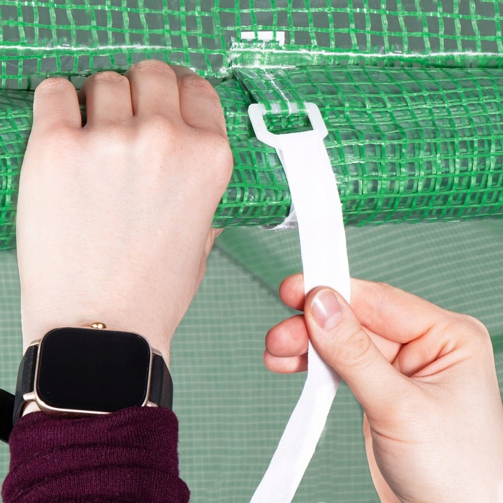 FOLIA ZAMIENNA POSZYCIE NA TUNEL OGRODOWY SZKLARNIA 3x2x2m 6m² UV-4 FOLIAK