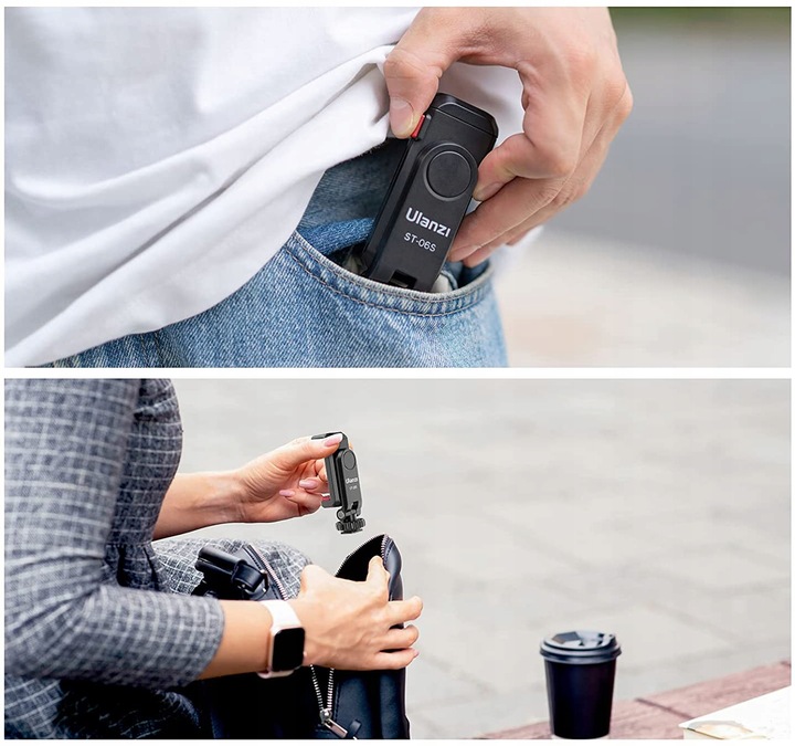 Ulanzi ST-06S Adapter uchwyt statywowy do telefonu + zimna stopka x 2