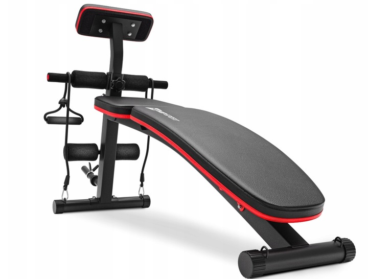 Ławka treningowa REGULOWANA ławeczka siłownia DOMOWA+rękawiczki modlitewnik