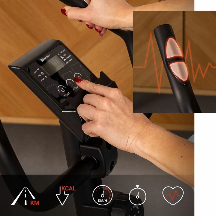 Rower stacjonarny treningowy magnetyczny rowerek pionowy do ćwiczeń