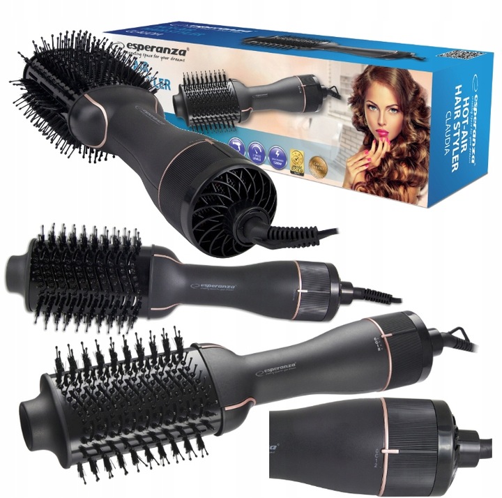 Lokówka suszarka 1200W Esperanza Claudia