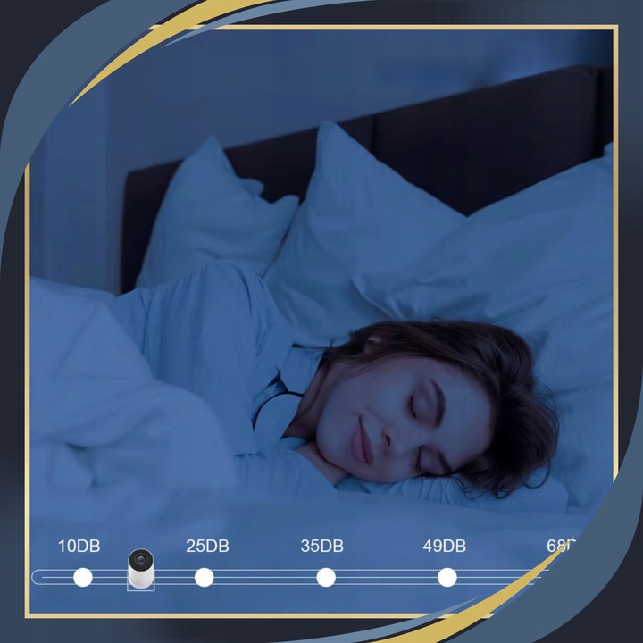 PROJEKTOR RZUTNIK 4K OBROTOWY Z GŁOŚNIKIEM PRZENOŚNY LED ANDROID WIFI