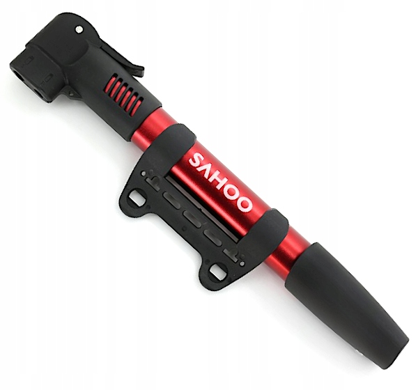 POMPKA ROWEROWA RĘCZNA NA RAMĘ ALUMINIOWA MINI DUAL 28 CM LEKKA AV / FV-SV