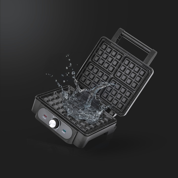 GOFROWNICA XXL 4 DUŻE GOFRY MARMURKOWA POWŁOKA REGULACJA TEMPERATURY